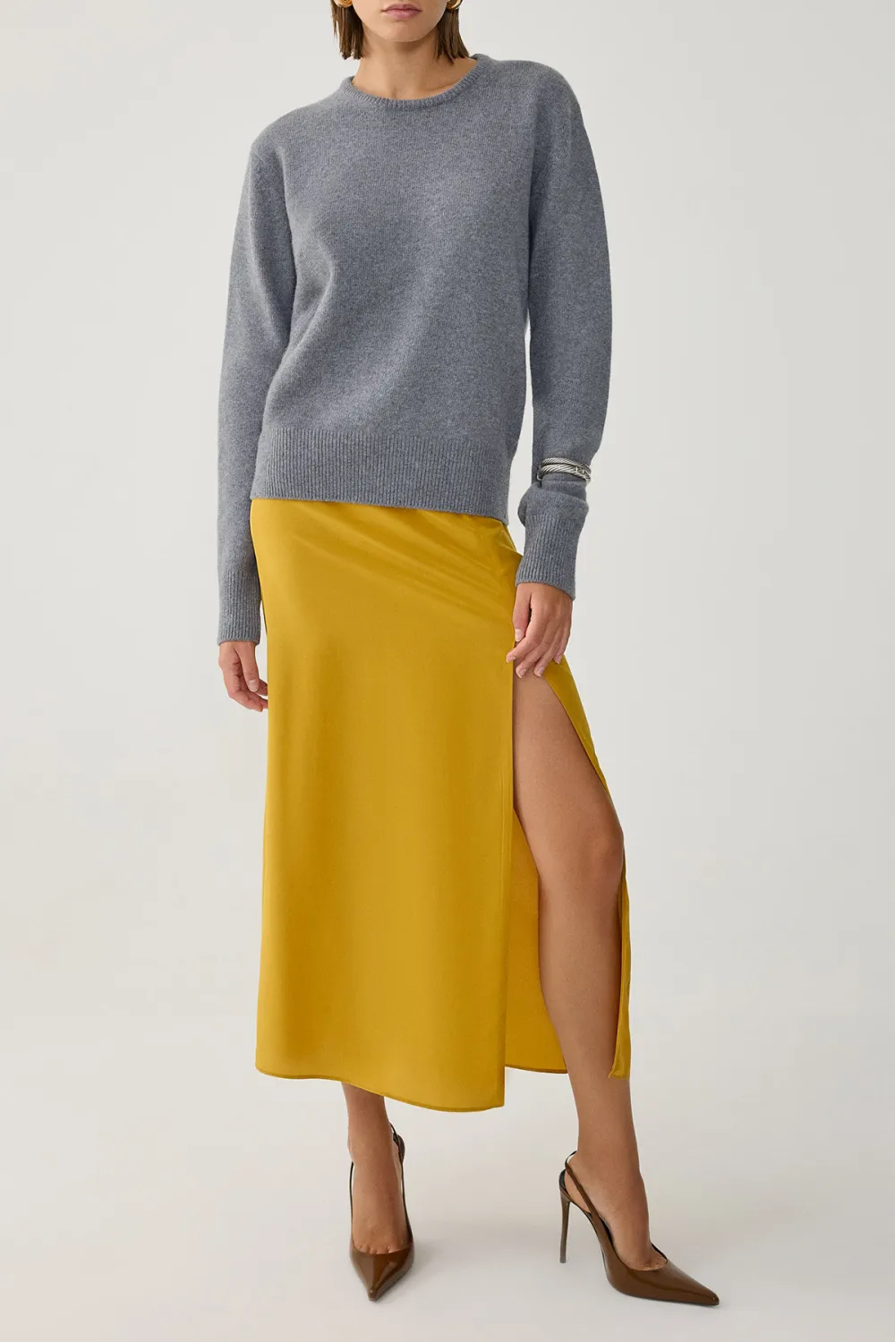 Crew Neck Knitwear Sweater