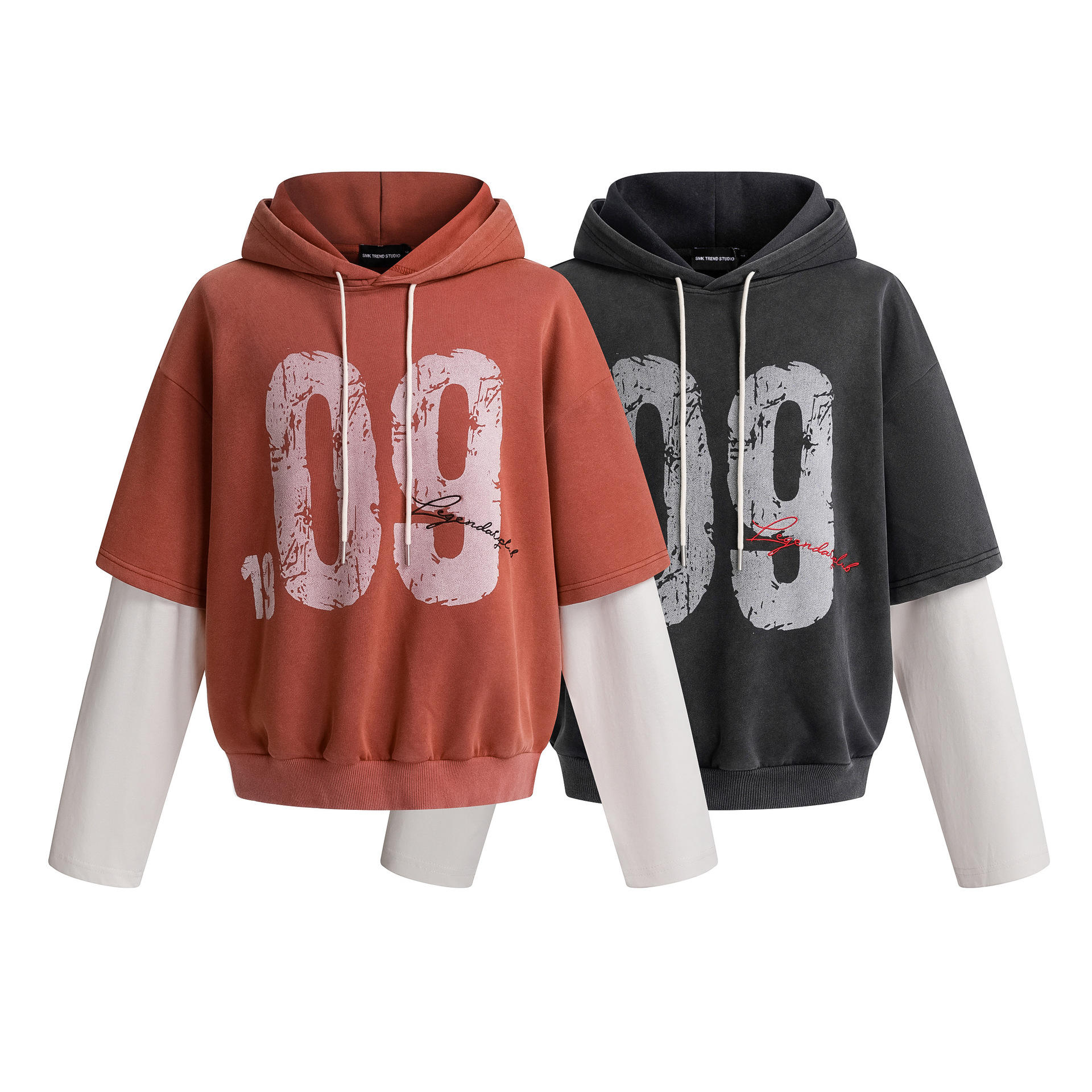 Men's Bamboo Fiber Two-Piece Hoodie