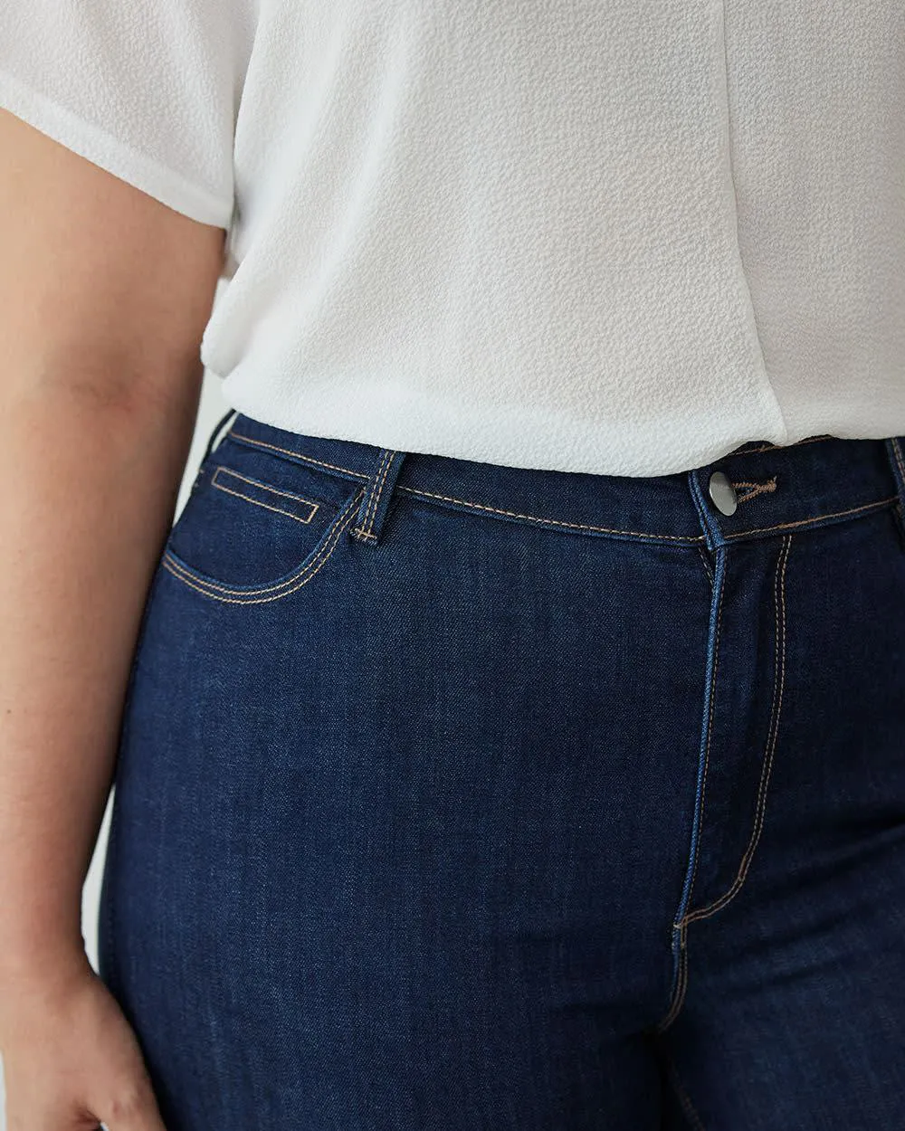 Skinny-Leg High-Rise Jean  Signature