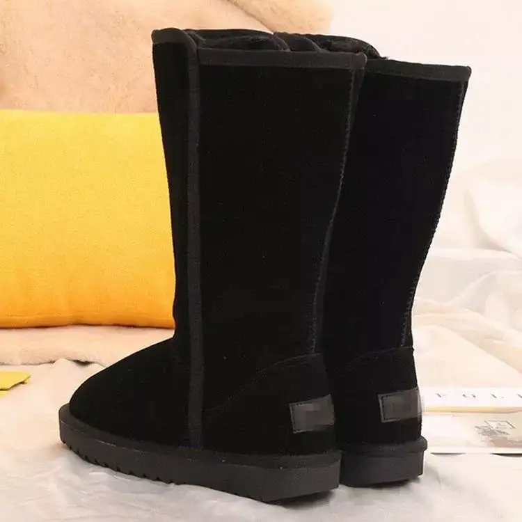 Knee High Boots with Zipper