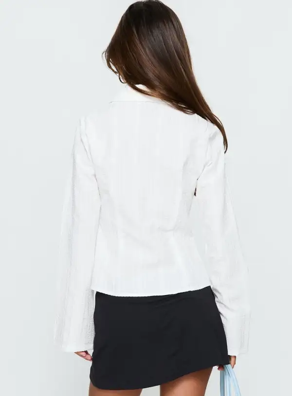 Studio Button Up Collared Blouse