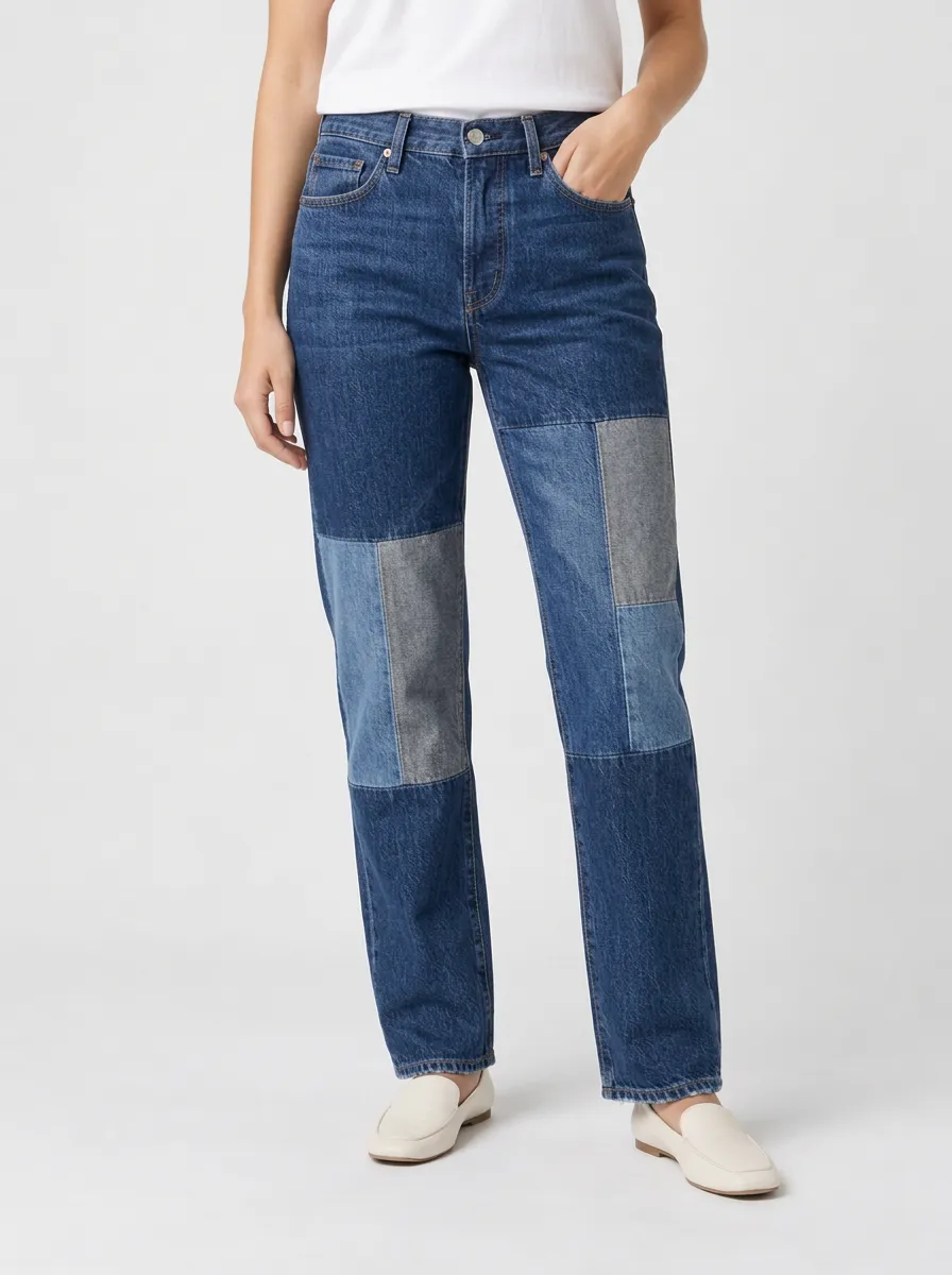 Patchwork Everyday Jeans