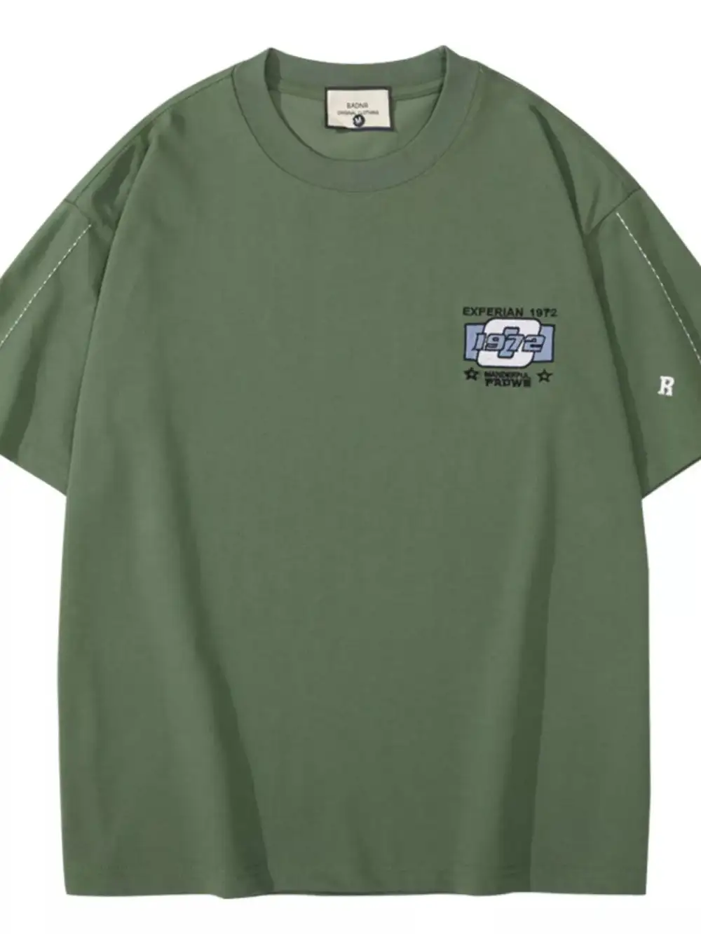 Embroidery Pattern Oversized T-Shirt
