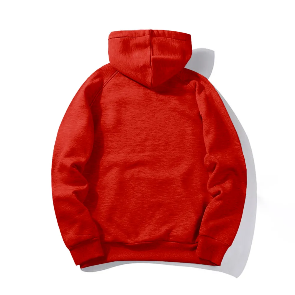 Sad Moon Print Hoodie