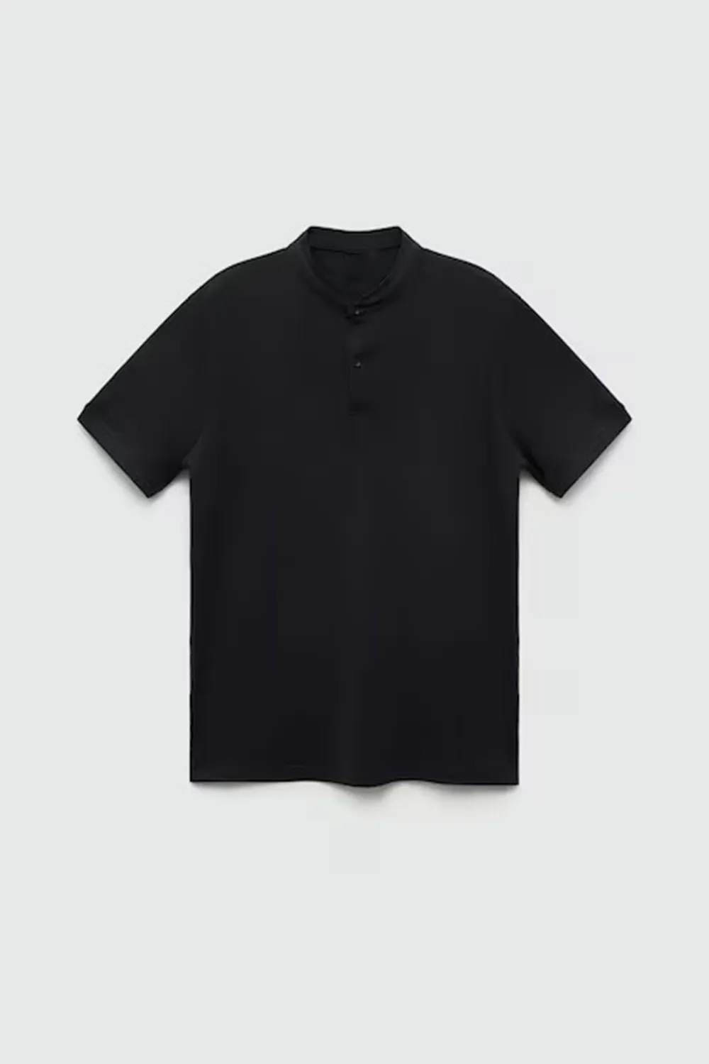 Mao Collar T-Shirt