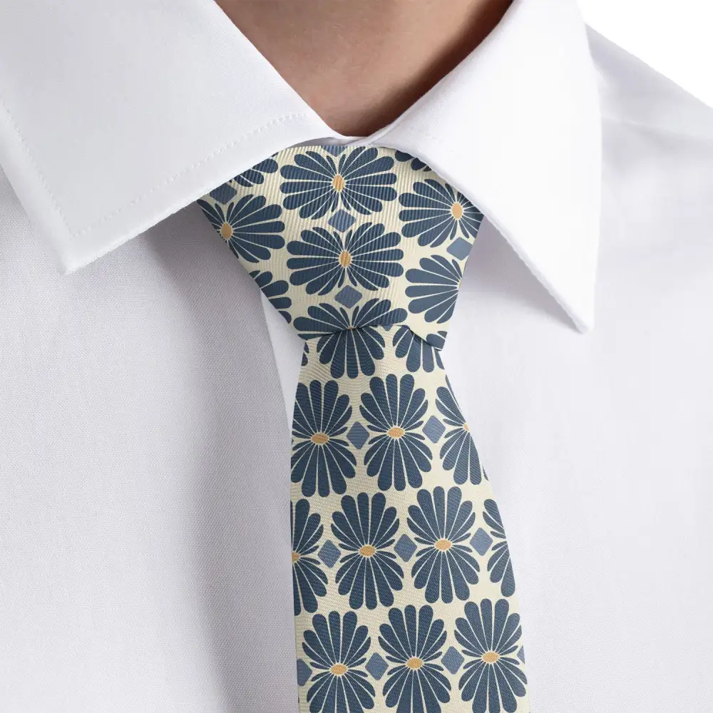 Timeless Floral Motif Necktie