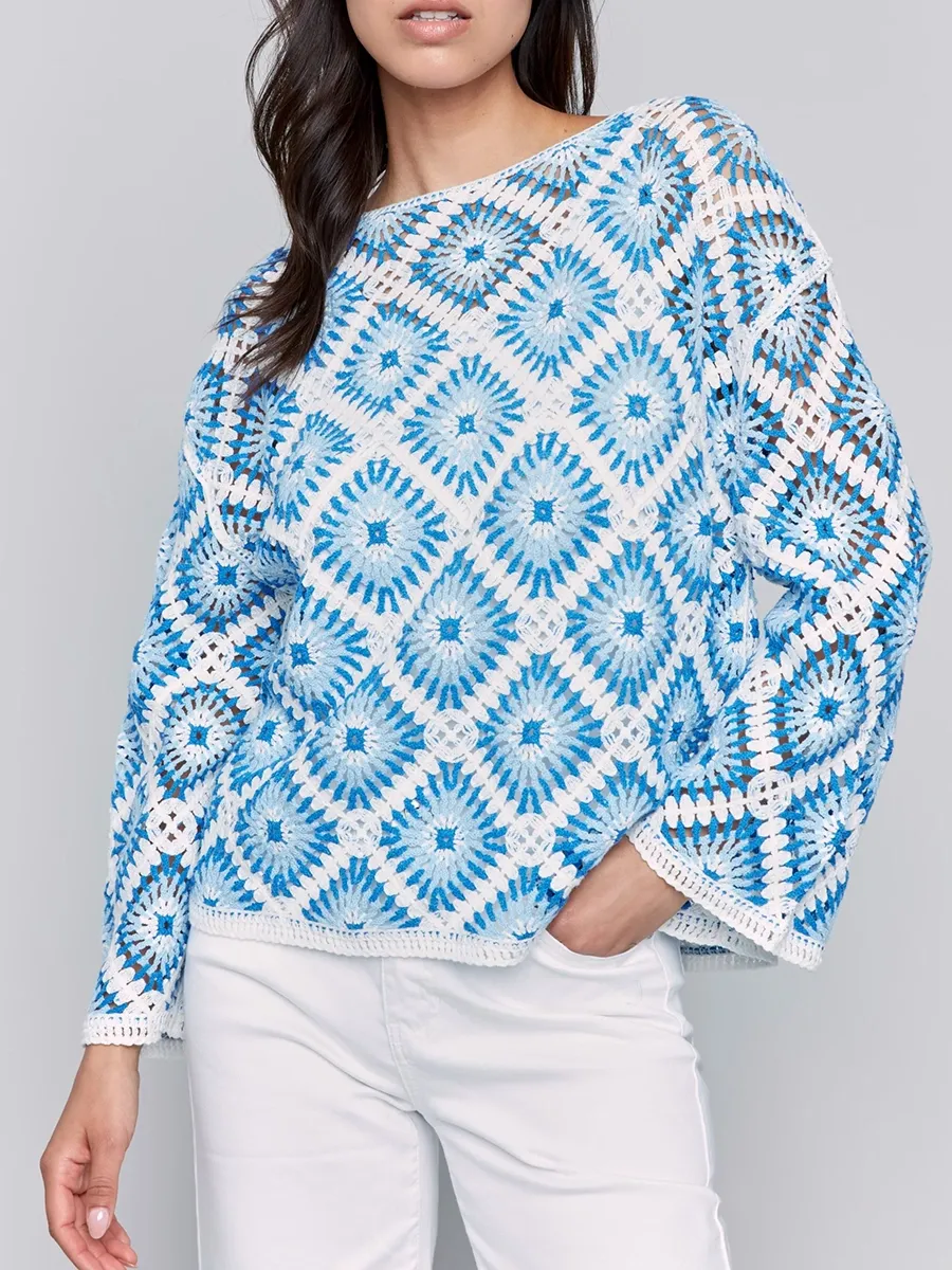 Fashionable And Stylish Art Pattern Women's Top