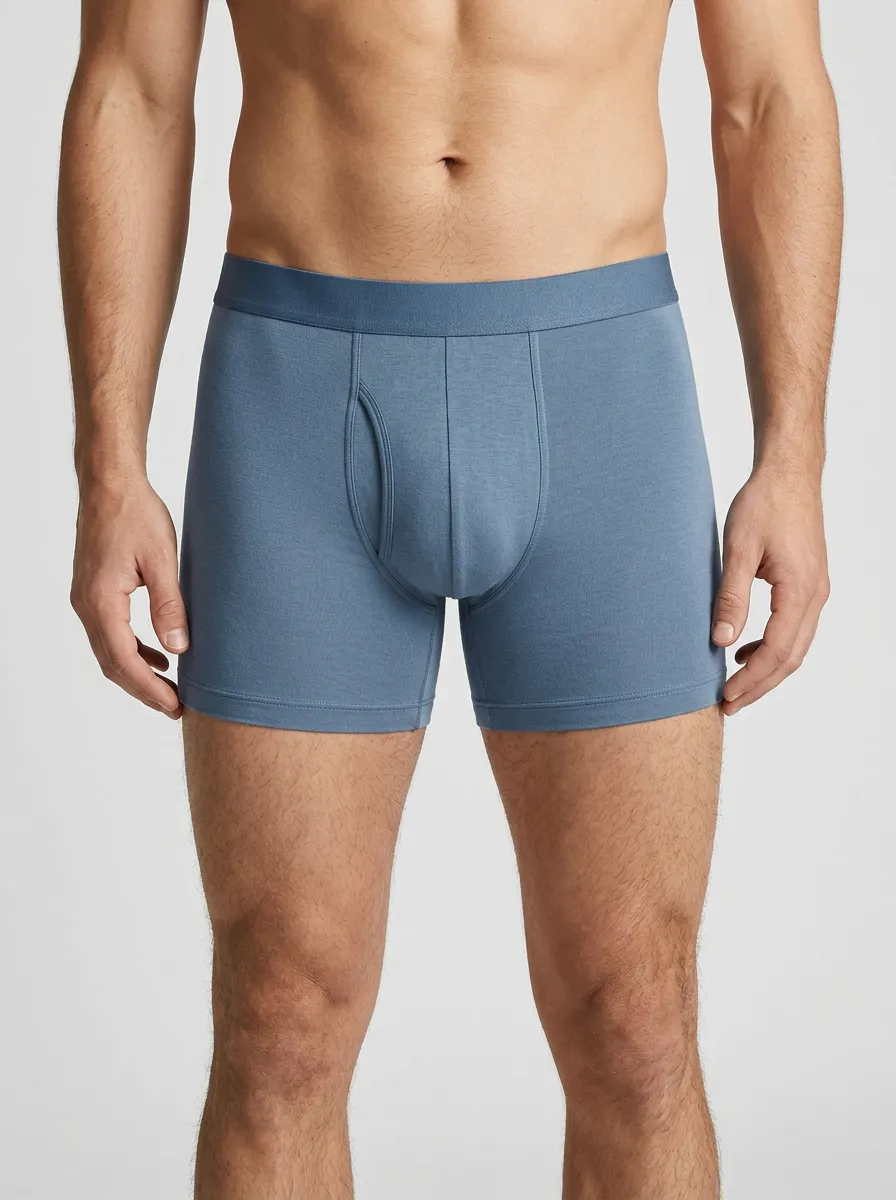 Men's Solid Minimalist Slate 3-Pack Boxer Briefs