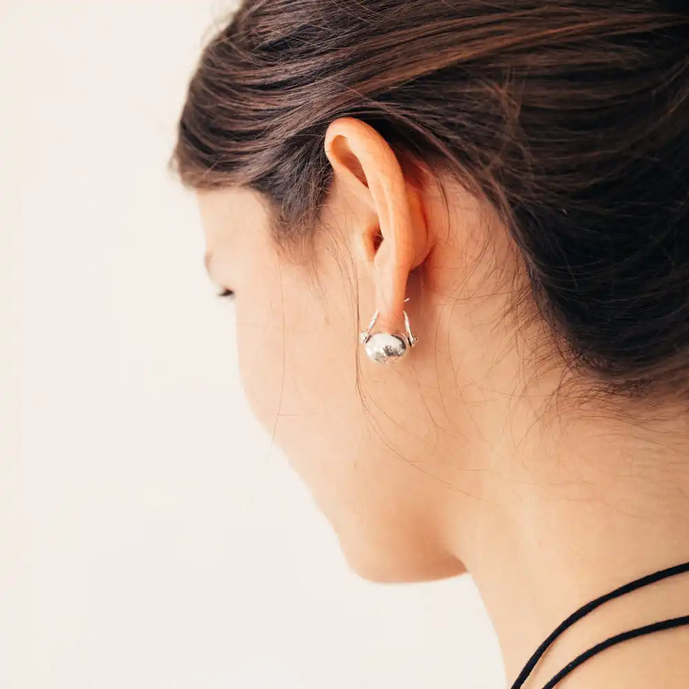 Spinning Ellipse Hinge Earrings