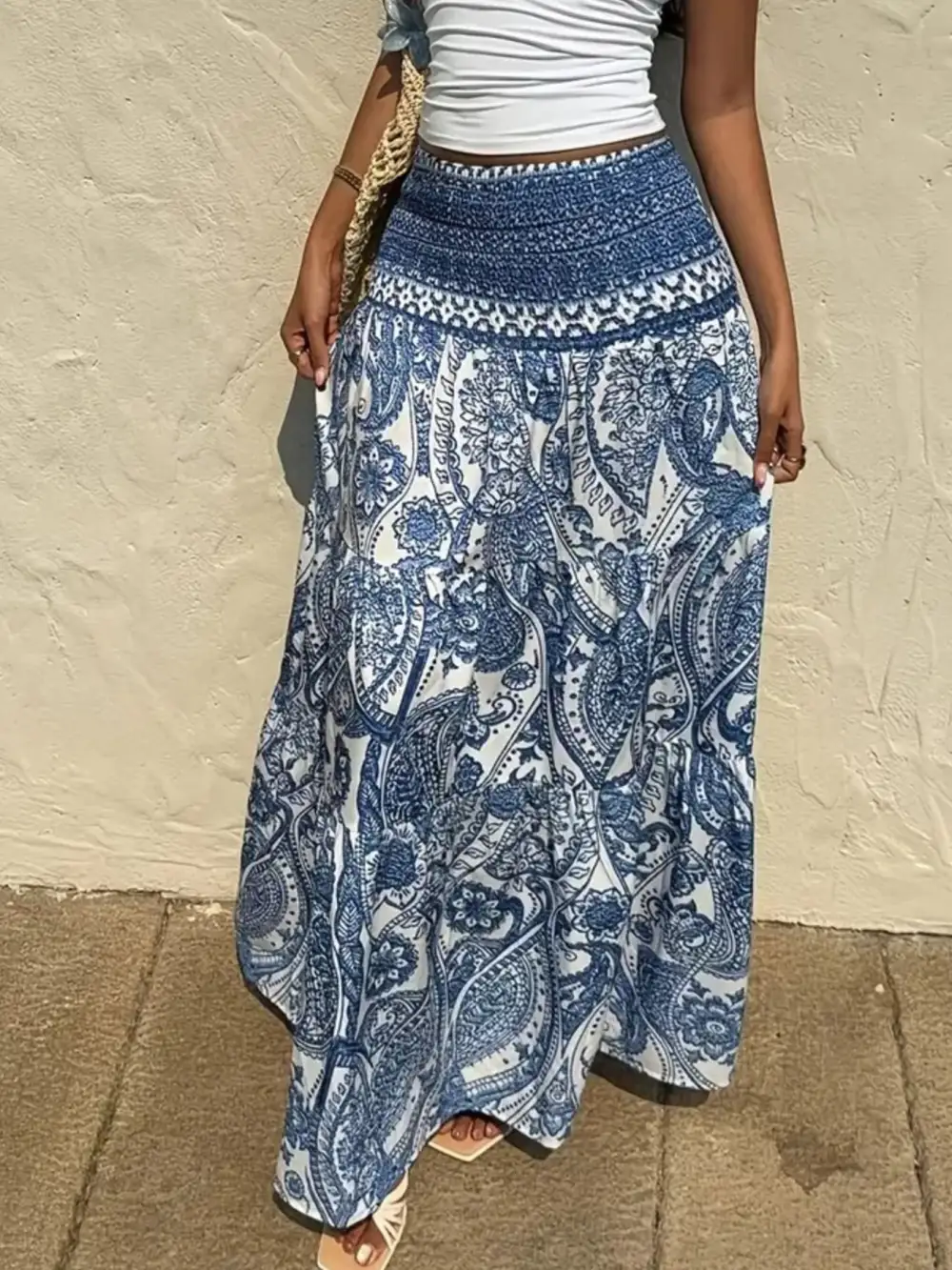 Sequin Maxi Skirt