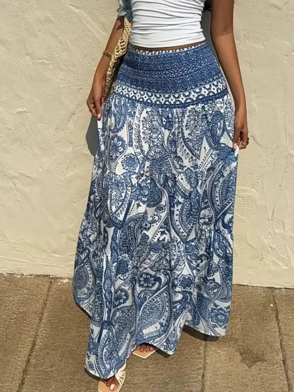Sequin Maxi Skirt