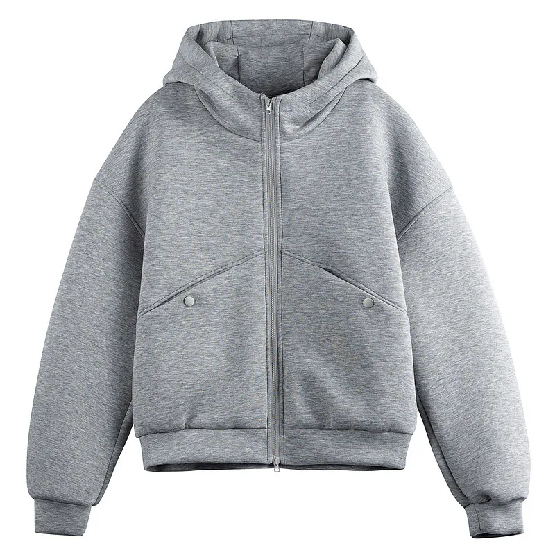 Classic Washed Gray Cotton Jacket