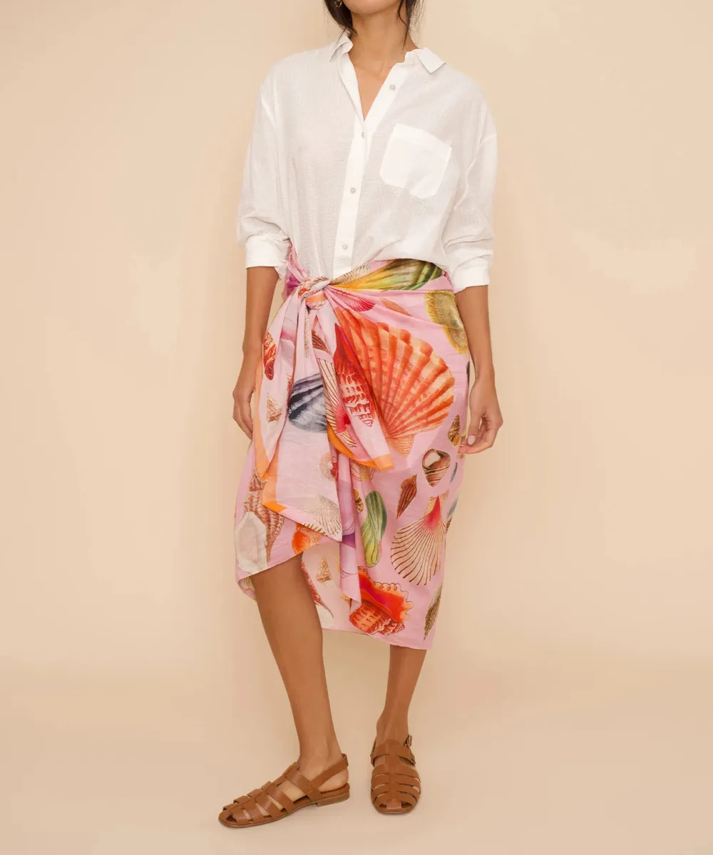 Daily Art Graphic Sea Treasures Wrap