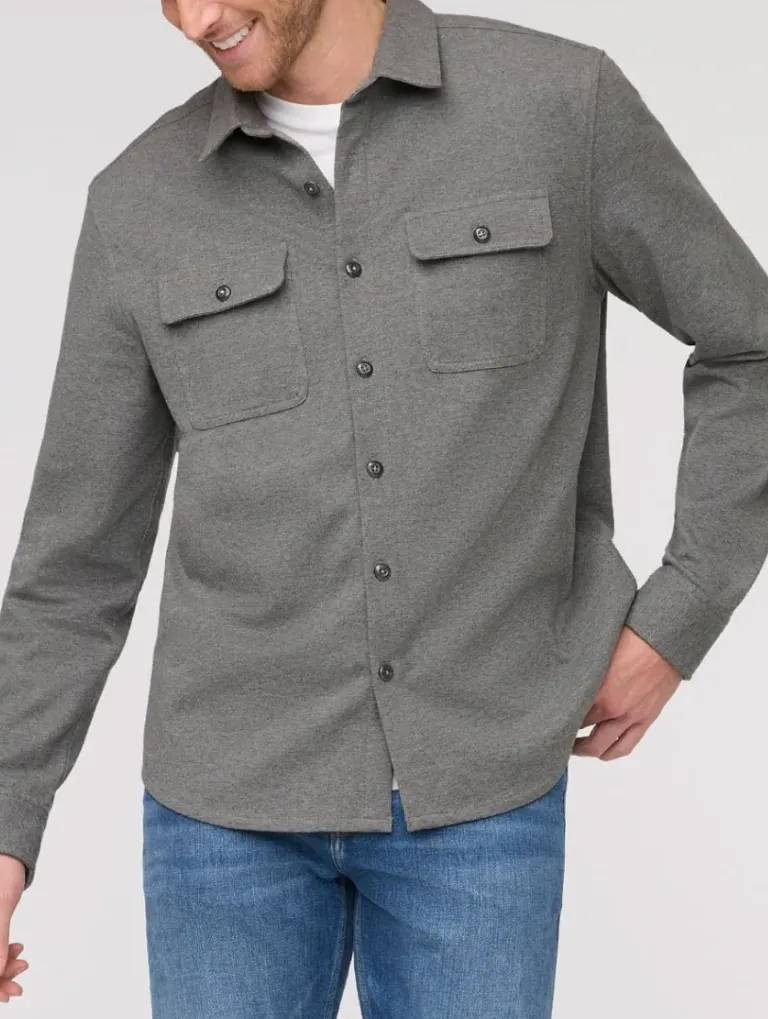 Utility Flannel Men's Button Down Shirt