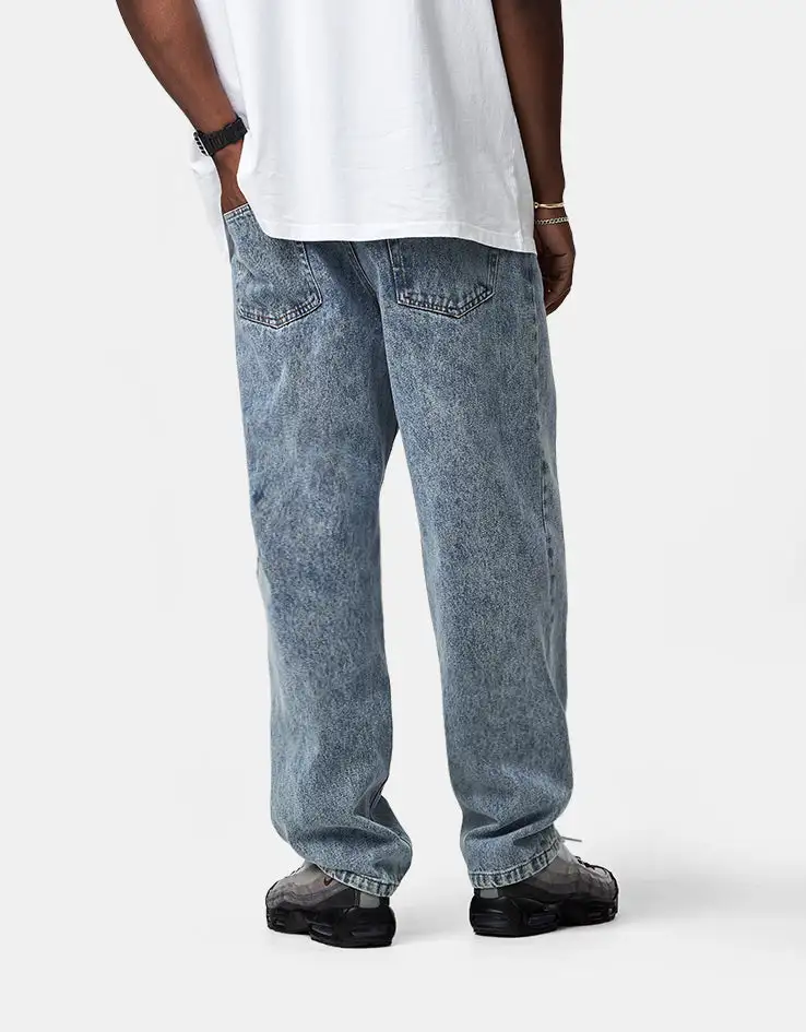 Everyday Stone Washed Baggy Denim Jeans