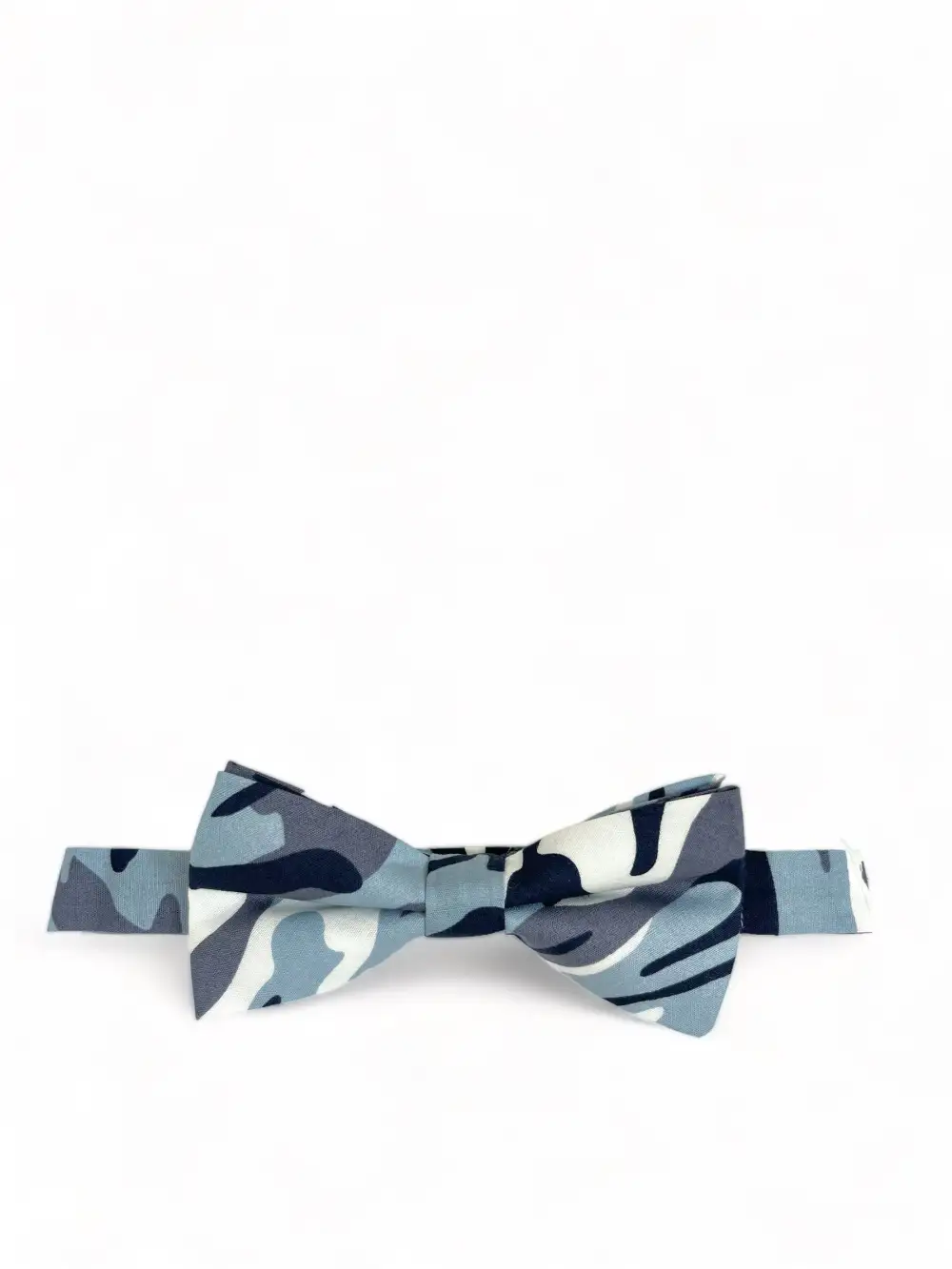 Modernist Camouflage Cotton Bow Tie