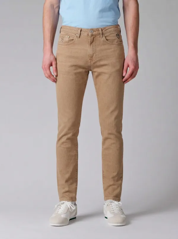 Men's Refined Weekend Casual Wear Stretch Denim Jeans