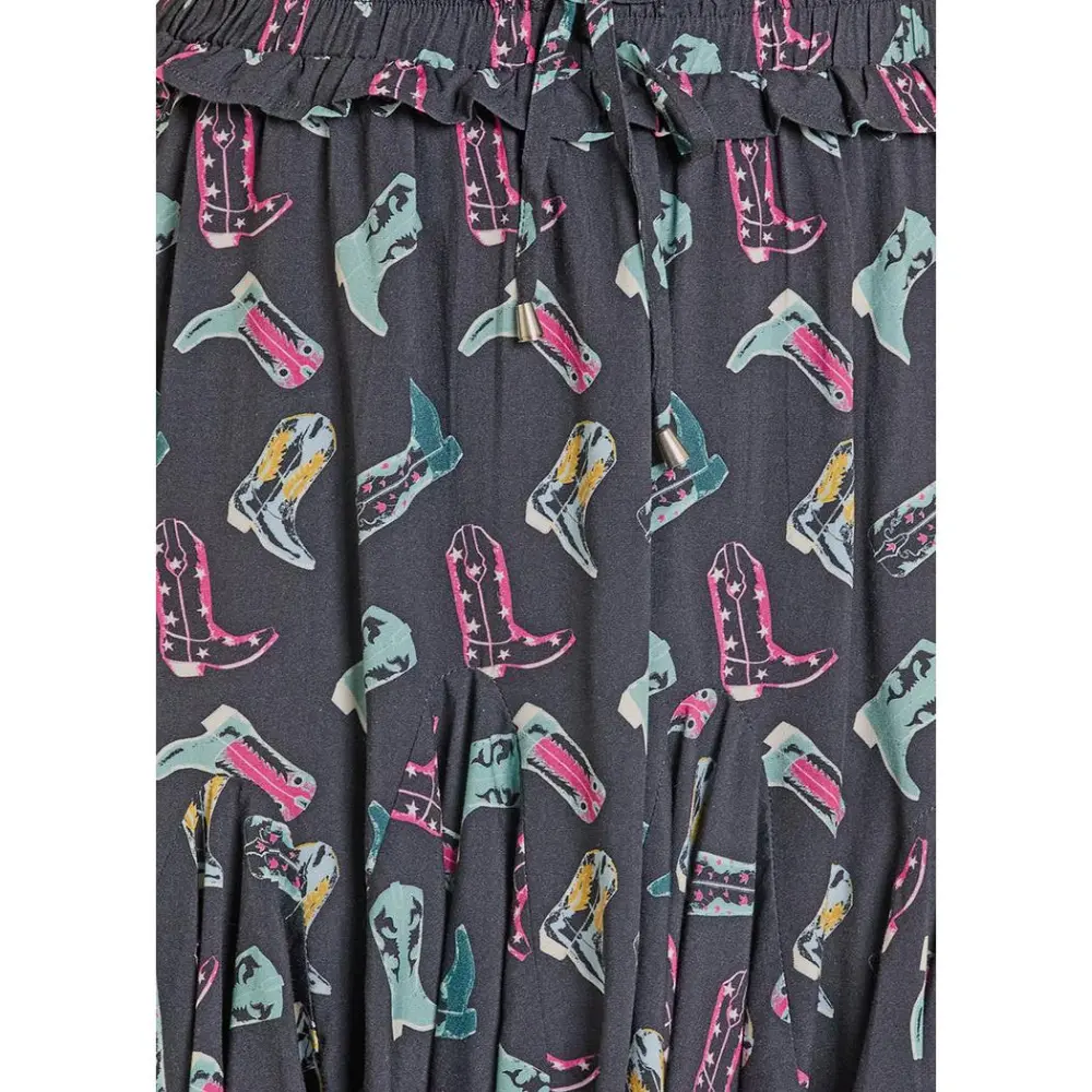 Rayon Godet Skirt