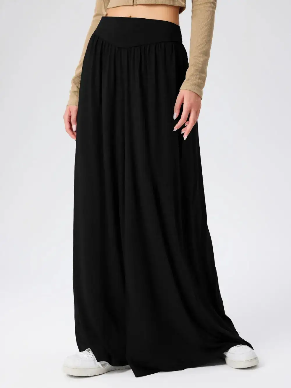 Flowy High Waist Wide Leg Pants