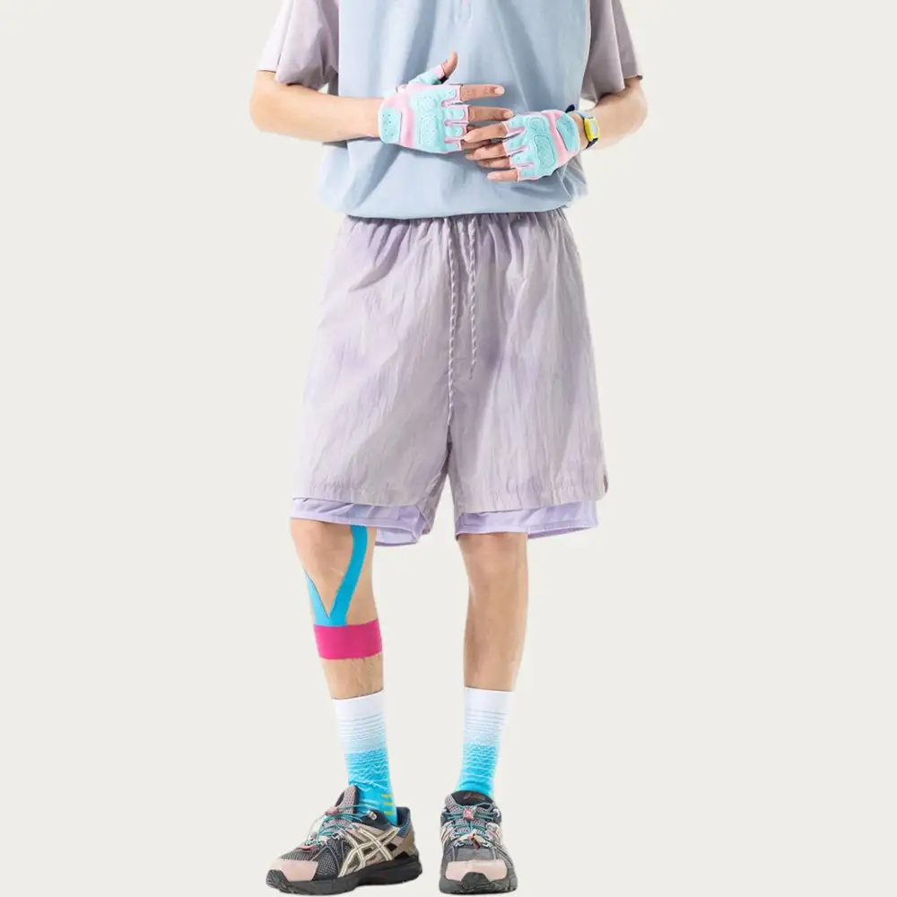 Drawstring Lightweight Mesh Men's Athletic Shorts