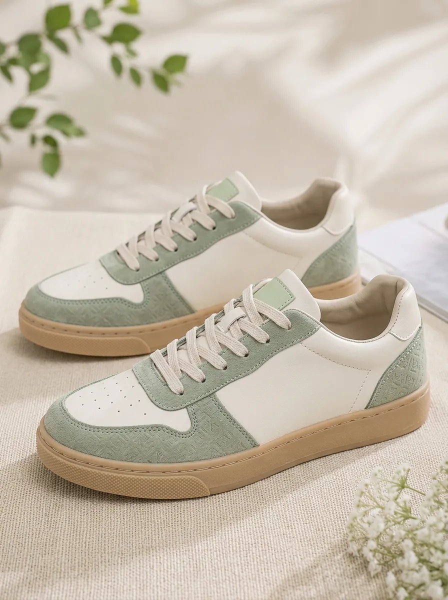 Men's Clean Geometric Pattern Patterned Casual Everyday Skate Shoes