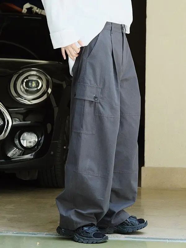Women's Layering High Waist Wide Leg Pants