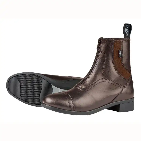 Classic Zip Leather Paddock Boots