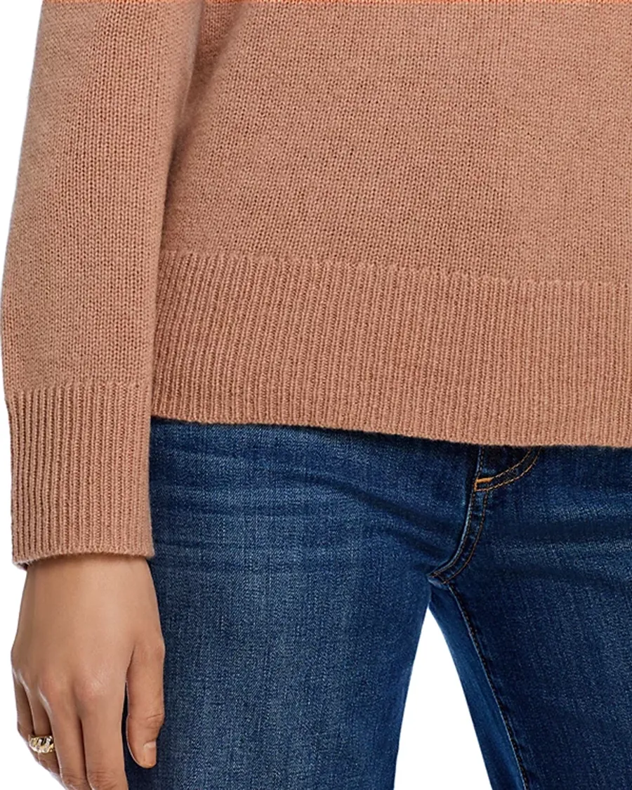 Cashmere Crewneck Long Sleeves Sweater