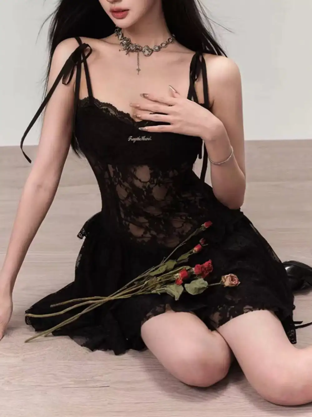 Lace Mini Dress