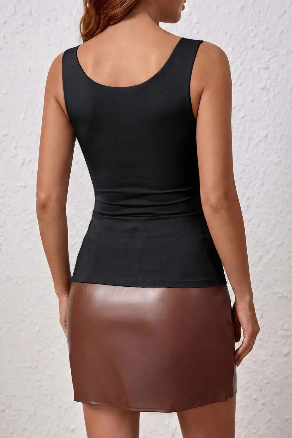 Wide Leg Strap Tank Top