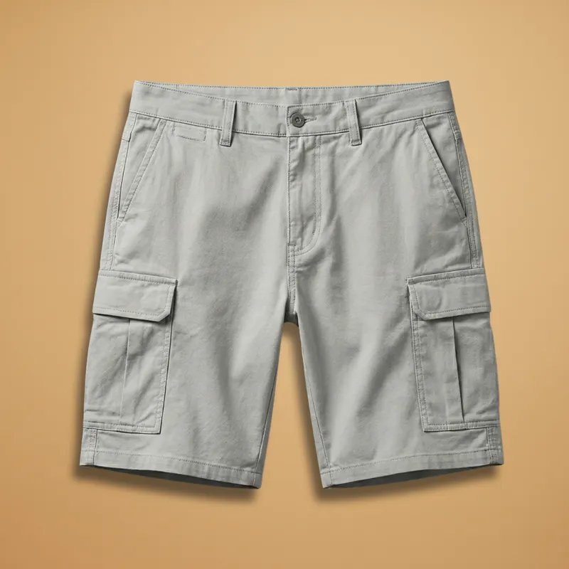 Men's Easygoing Straight Fit Cargo Shorts for Weekend Outfits