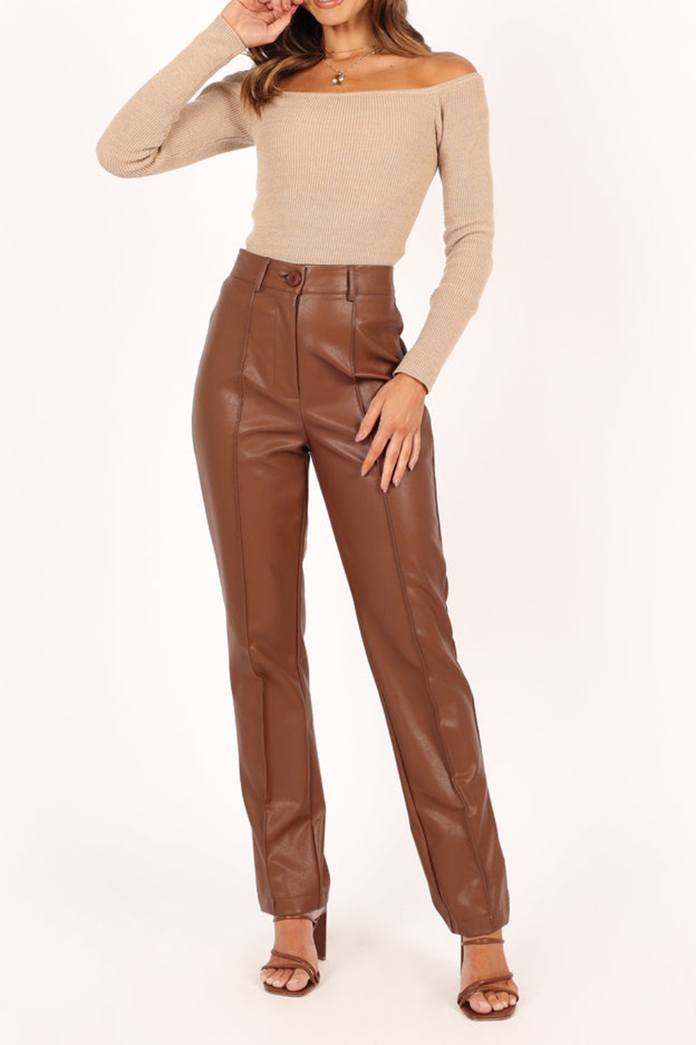 LEATHER NOBLE PANTS