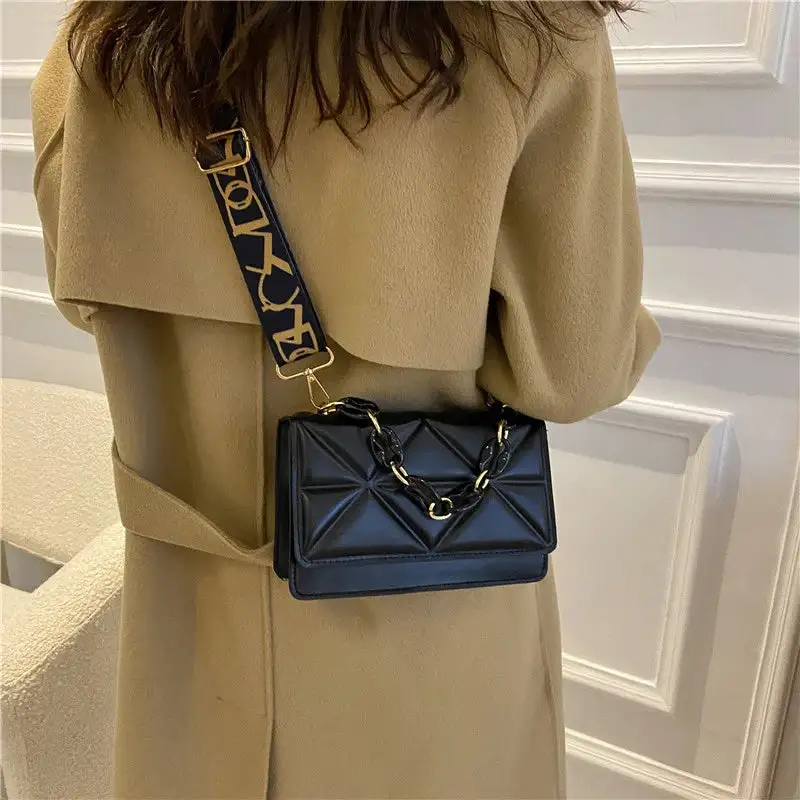 Womens Fashion Pu Crossbody Bag Small Messenger Shoulder Purse Luxury Brand Mobile Wallet