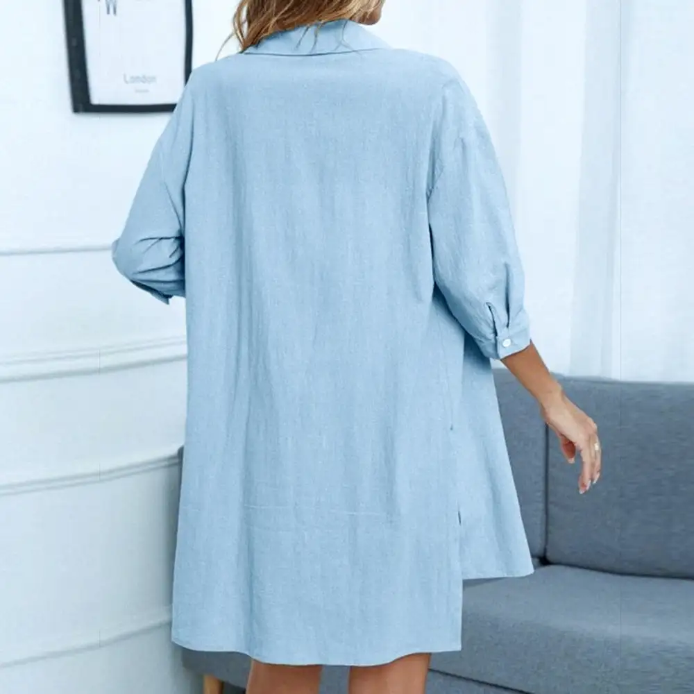 Pajama Set with Drawstring Shorts and Three Quarter Length Shirt