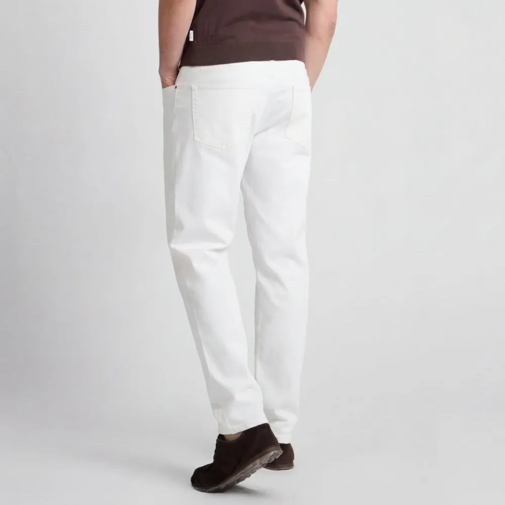 Linen Denim Five-Pocket Pants