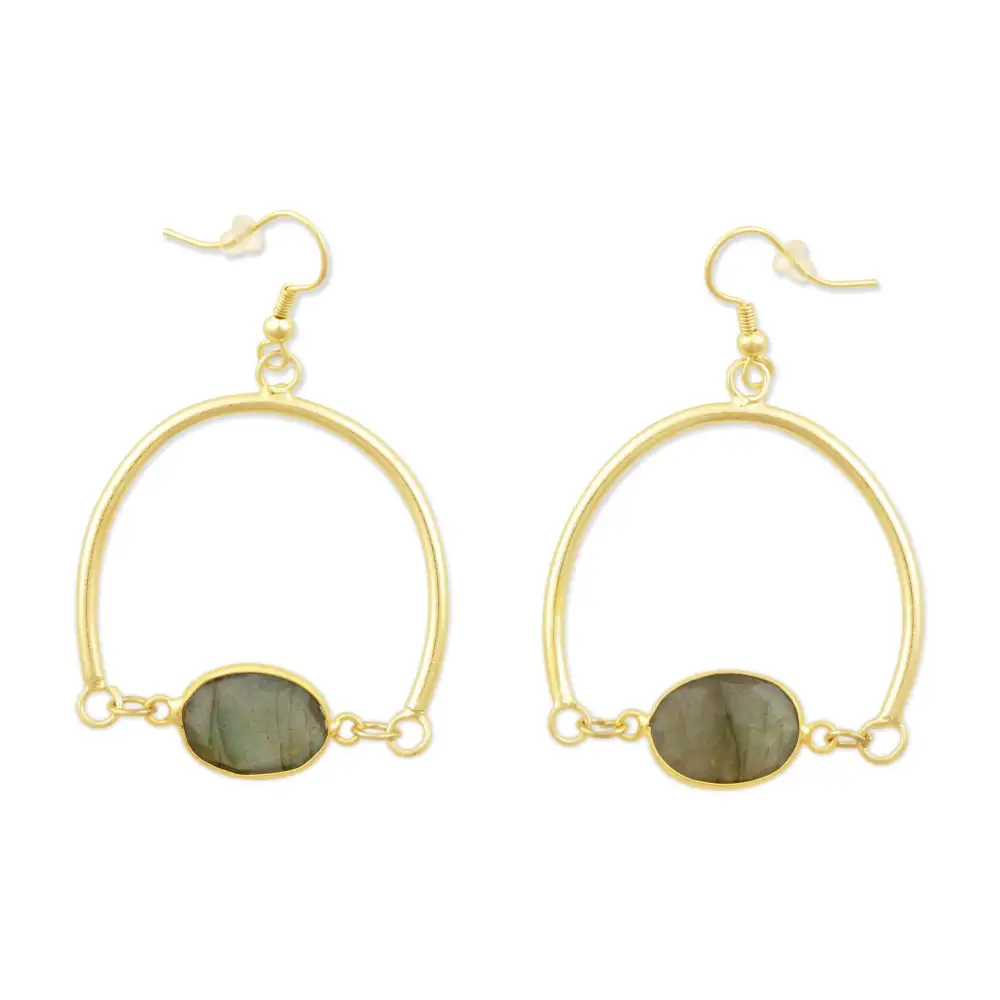 Modern Ornate Artful Statement Earrings
