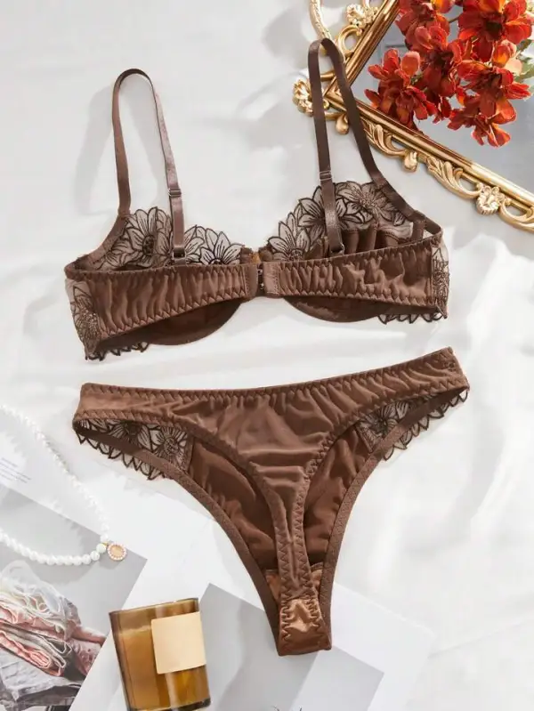 Classic Silk Lingerie Set