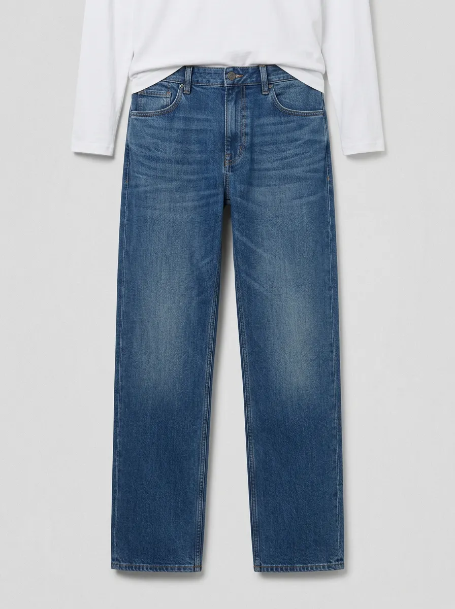 Straight Leg Jeans