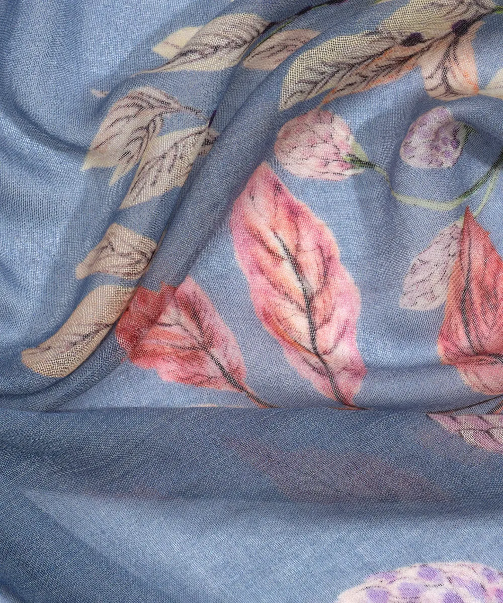 Casual Style Flower Trail Wrap