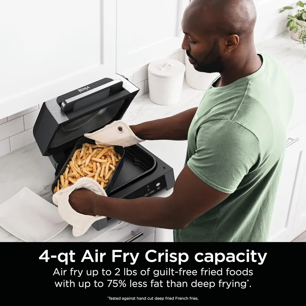 Ninja EG201 Foodi 6-in-1 Indoor Grill with Air Fry