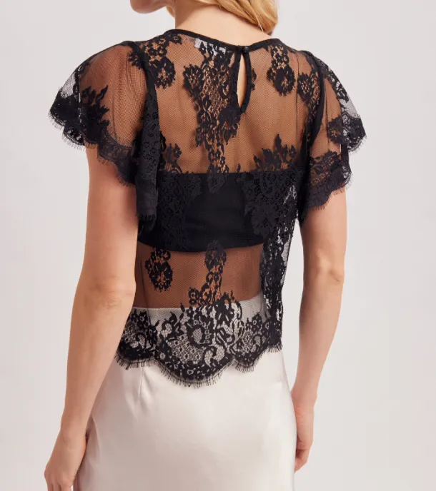 Floral Lace Top