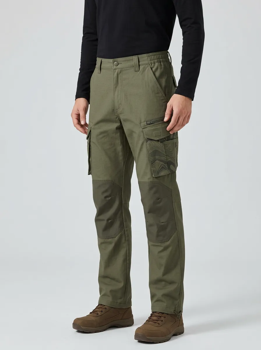 Unisex All-Terrain Topographic Tactical Work Pants