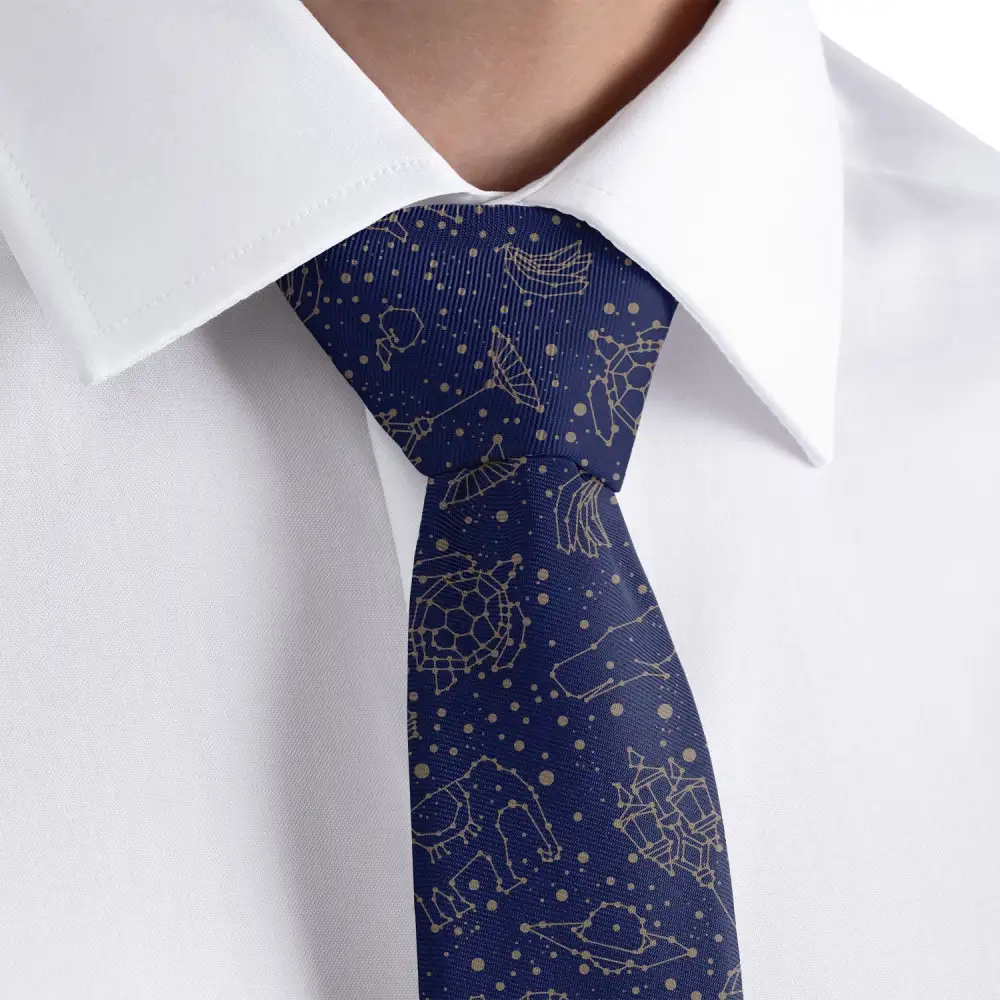 Constellation Pattern Necktie