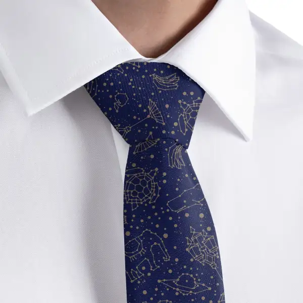 Constellation Pattern Necktie