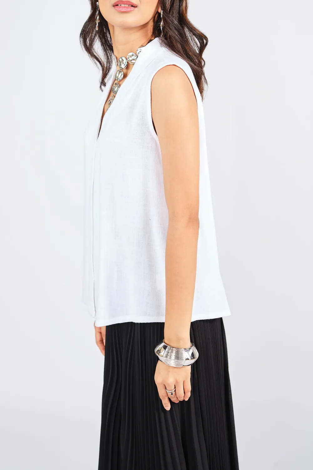 V-Neck Casual Style Top