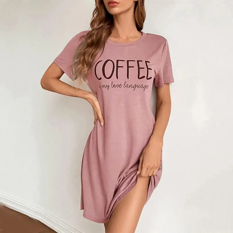 Coffee Is My Love Language Nightgown