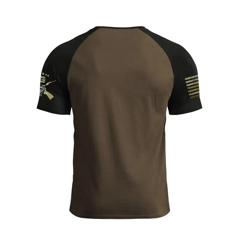 THE AWESOME DAD RAGLAN GRAPHIC TEE