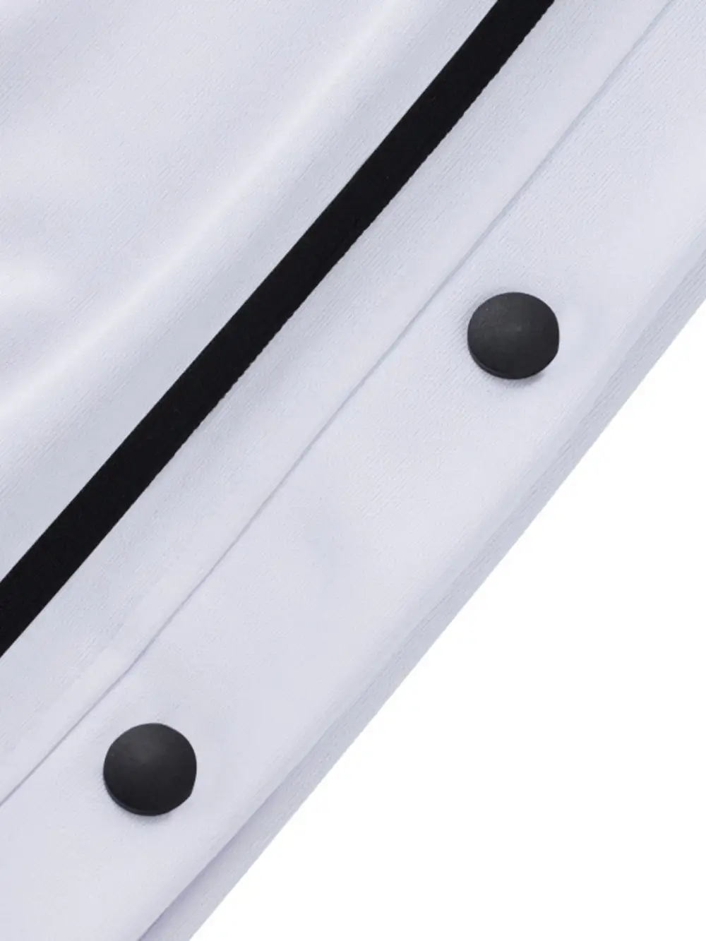 Men's Full Size Loose Fit Side Snap Button