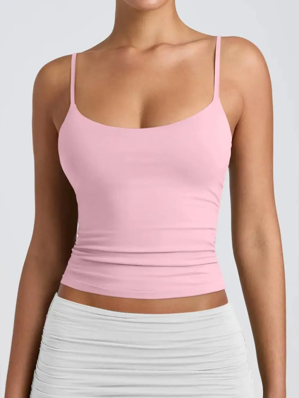 Scoop Neck Cami Polyester Blend