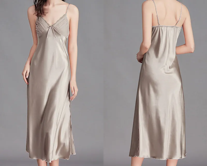 Midi Length Slip Style Nightgown